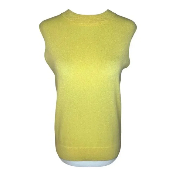 NEW Madewell Women’s‎ Small (Re)sponsible Cashmere Crewneck Sweater Vest NWT - Picture 1 of 8